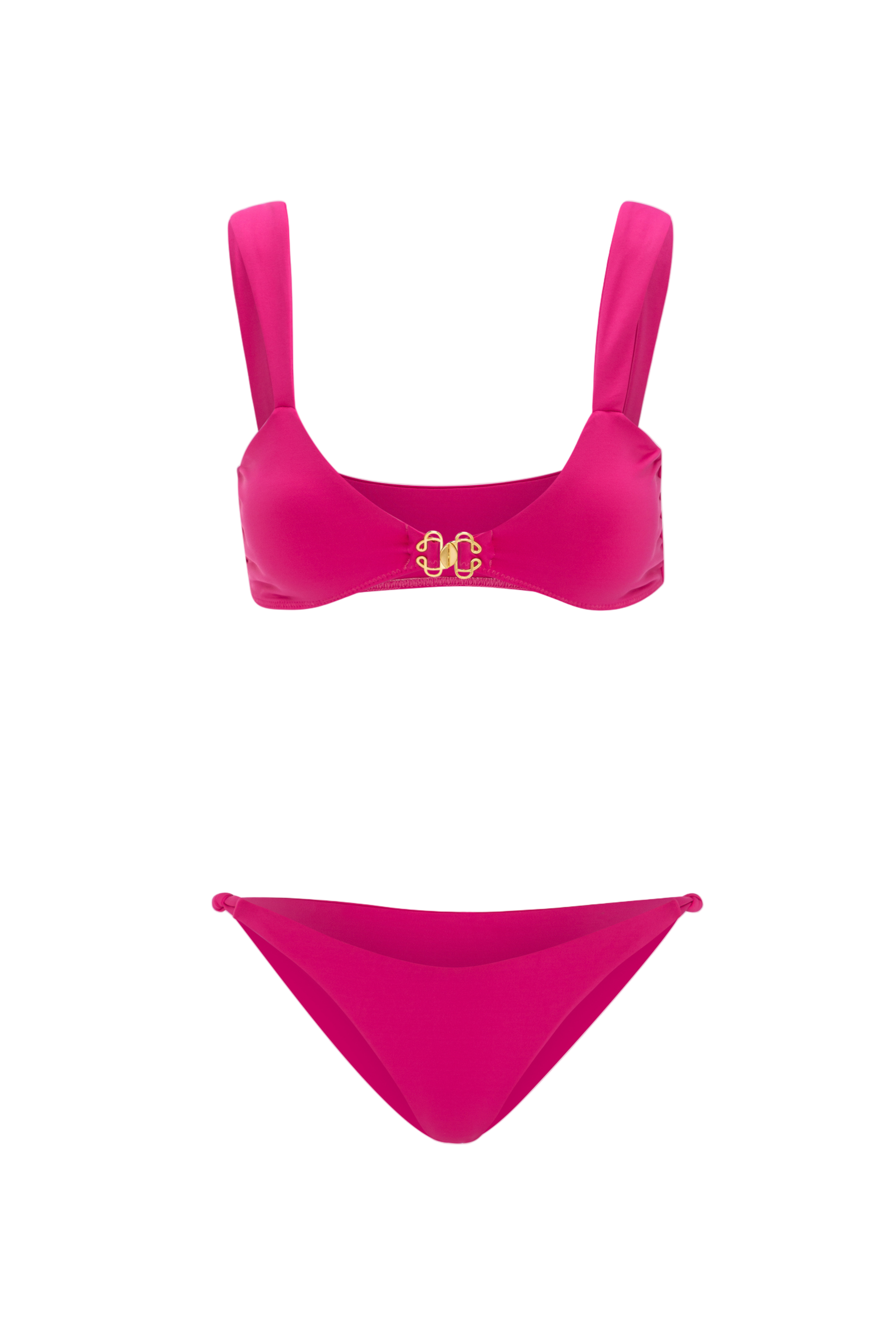 Premium stretch fabric coral bikini detail Cocoraille