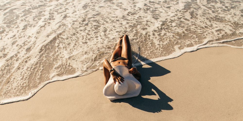 Plage de Pampellone luxury one-piece swim collection Cocoraille