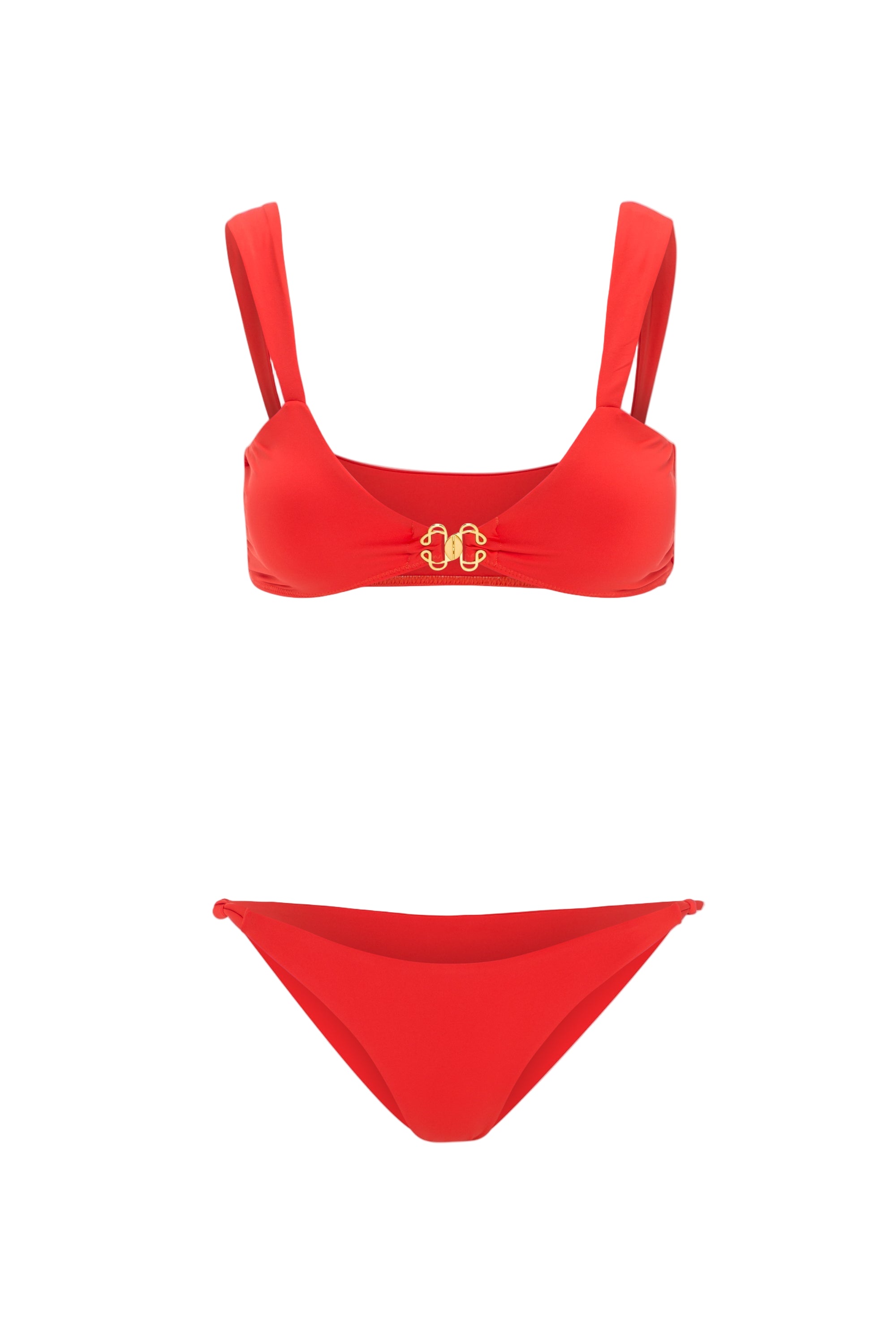 Ka'anapali luxury coral bikini collection by Cocoraille