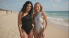 Tamarama luxury one-piece editorial beach resort campaign